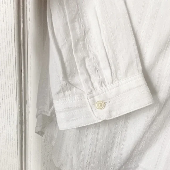 Loft Ruffle Tie Neck Blouse - Picture 5 of 5